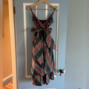 NWOT Tartan holiday party dress